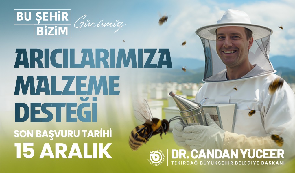 ARICILARA DESTEK SÜRÜYOR