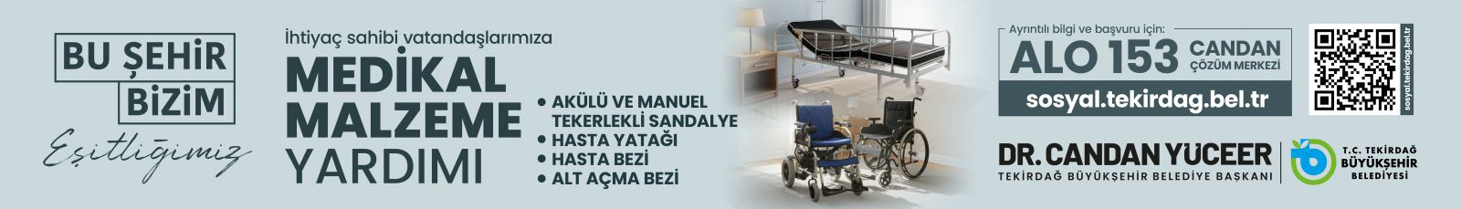 MEDİKAL MALZEME YARDIMI